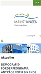 Mobile Screenshot of mainz-bingen.de